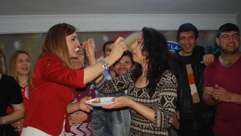 Çerkezköy'de Engellilere Doğum Günü Kutlaması