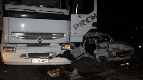 Hatay Dörtyol'da Feci Kaza