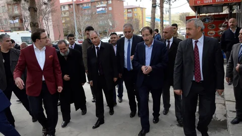 Erzurum'da Esnaf Ziyareti Yapıldı