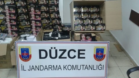 Düzce'de Kaçakçılık Operasyonu