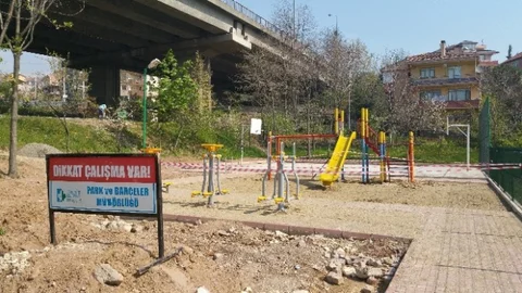 İzmit'te Fatih Parkı Yenileniyor