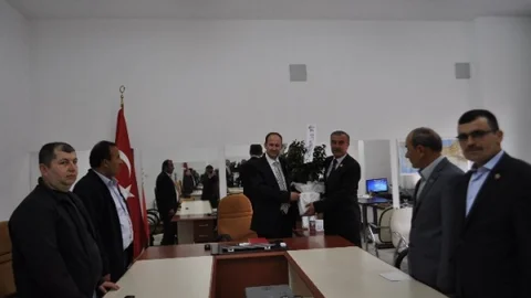 Demirci'de Muhtarlar Ziyareti