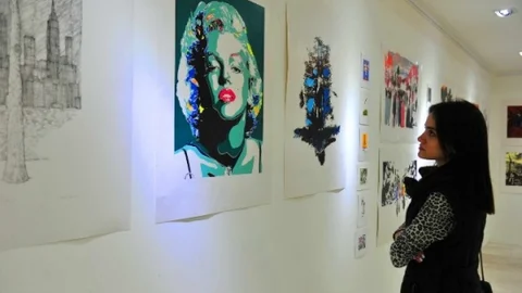 Sakarya'da Baskı Resim Sergisi Açıldı