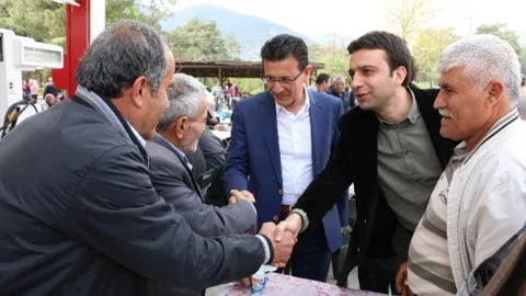 Finike'de AK Parti Ziyareti