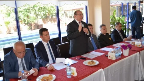Muğla Ortaca'da Muhtarlarla Toplantı