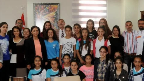 Mersin'de Şampiyon Sporcu Ziyareti