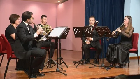 Orion Nefesli Sazlar Beşlisi Konser Verdi