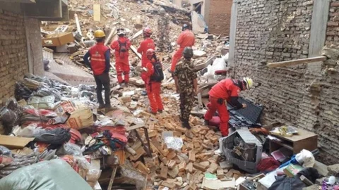 Nepal'de Deprem Yardım Faaliyetleri