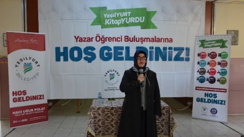 Mine Sota Yeşilyurt'ta Öğrencilerle Buluştu