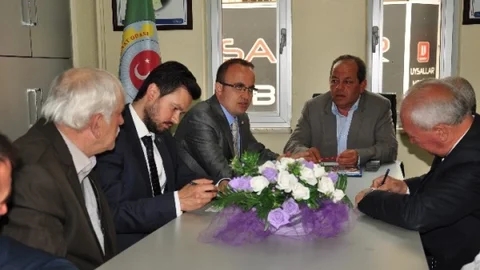 Bülent Turan Lapseki'de STK'ları Ziyaret Etti