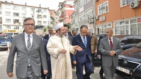 İnegöl'de Diyanet Başkanı Görmez