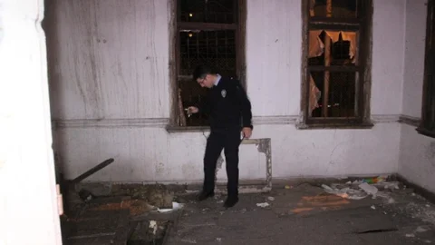 Zonguldak'ta Metruk Binalara Baskın