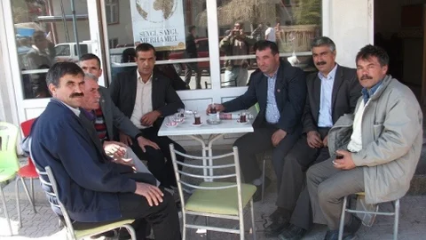 Seyitgazi Muhtarları Haftalık Toplantı Yapıyor