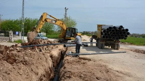 Adıyaman'da Su Şebekesi Çalışmaları