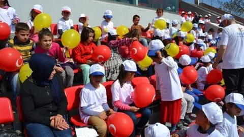 Alaçam'da 23 Nisan Coşkusu