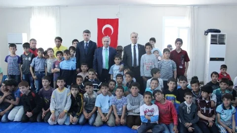 Kilis'te Suriyeli Gençlere Spor Desteği