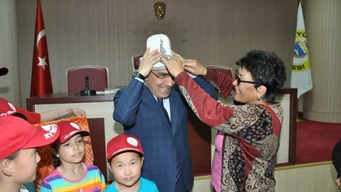 Kırgızistan'a Dostluk Mesajı Verildi