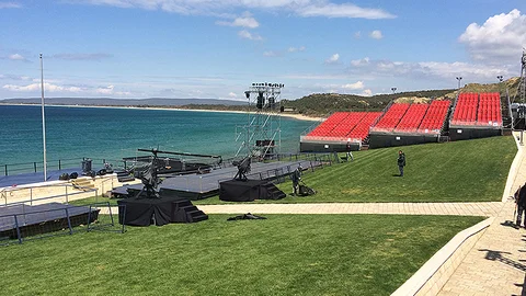 Çanakkale'de Şafak Ayini Gerçekleşti