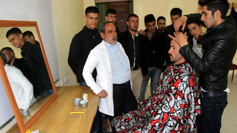 Muradiye'de Gençlere Meslek Eğitimi