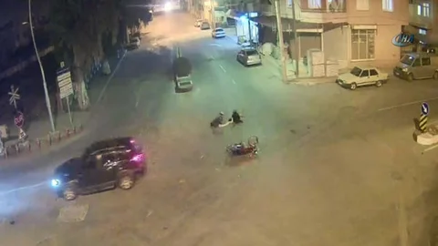 Mersin Tarsus'ta Motosiklet Kazası
