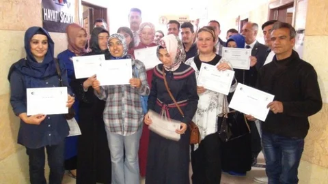 Batman'da Girişimcilere Sertifika Verildi