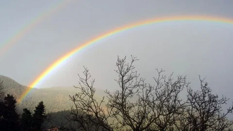 Küre'de Gökkuşağı Heyecanı