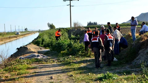 Aydın'da Sulama Kanalında Kadın Cesedi Bulundu