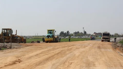 Kilis'te Yol Genişletme Çalışmaları