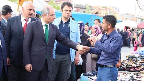 Efkan Ala Oltu'da Seçim Çalışmaları Yürütüyor