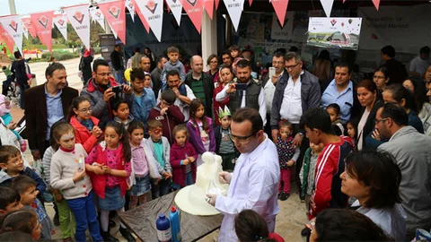 Kayseri Bilim Merkezi Antalya'da Tanıtıldı