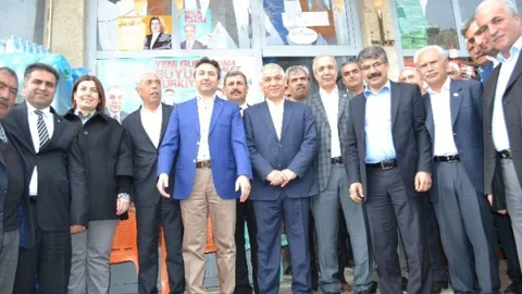 AK Parti Çelikhan Seçim Karargahı Açılışı Gerçekleşti