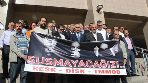 İzmir'de Sendikaların Tepkisi