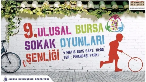 Bursa'da Sokak Oyunları Şenliği