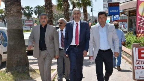 Gazipaşa'da MHP'li Tarkan Akıllı Ziyarette Bulundu