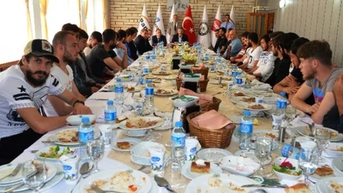 Kayseri Şeker Spor'a Moral Yemeği