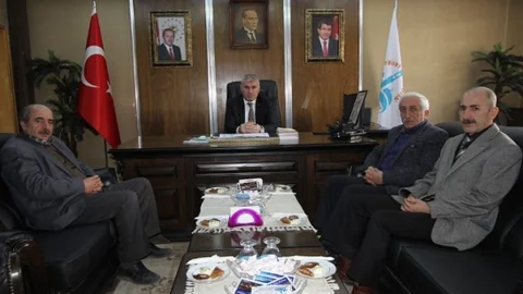 Bayburt'ta Gazetecilerden Ziyaret