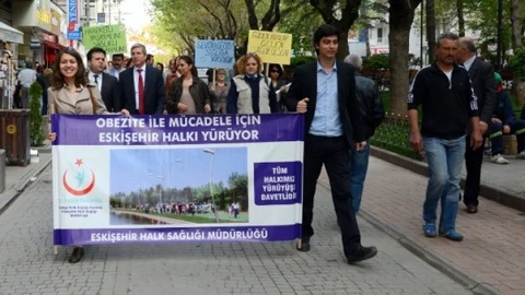 Eskişehir'de Sağlıklı Yürüyüş Etkinliği