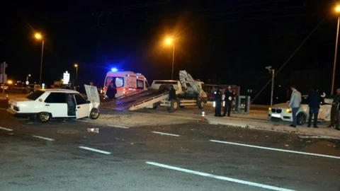 Kayseri'de Trafik Kazası 5 Yaralı