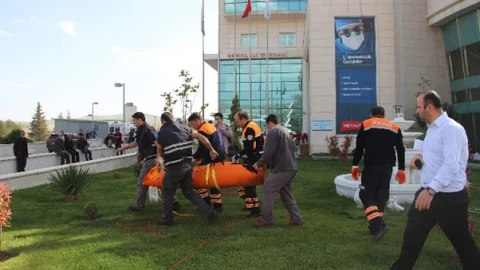 Elazığ'da Deprem Tatbikatı Gerçekleştirildi