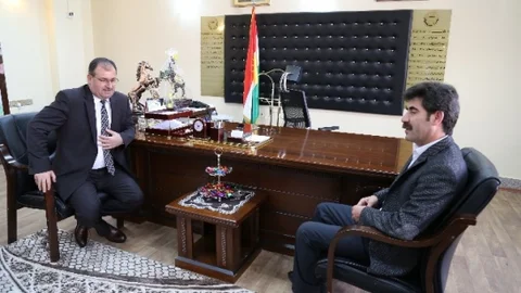 Bekir Kaya Duhok'ta Temaslarda Bulundu