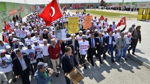 Eskişehir'de 1 Mayıs Coşkulu Kutlandı