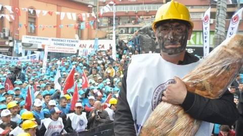 Zonguldak'ta 1 Mayıs Kutlamaları Coşkuyla Gerçekleşti