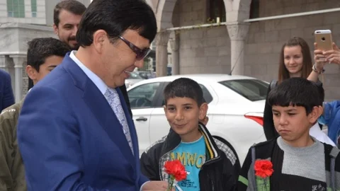 Kırgız Büyükelçi Kayseri'de Ziyarette Bulundu