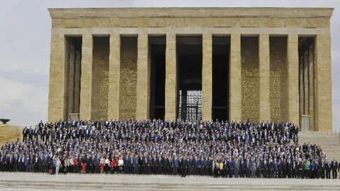 TOBB, Anıtkabir'i Ziyaret Etti