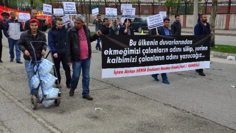 Zonguldak'ta İşçilerin Bayramı Kutlandı