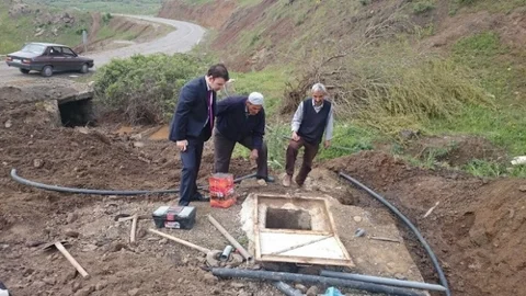 Maden Kaymakamı İncelemelerde Bulundu
