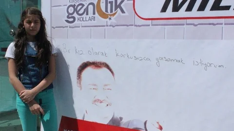 Kırşehir'de Fikir Duvarı Açıldı