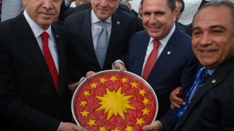 Cumhurbaşkanı Erdoğan'a Gaziantep Baklavası İkramı
