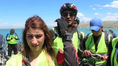 Van'da Farkındalık İçin Bisiklet Turu