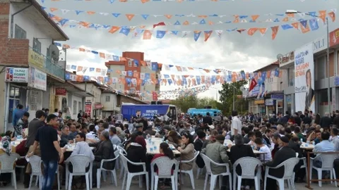Akçadağ ve Yazıhan'dan AK Parti'ye Destek Geldi